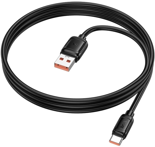 Кабель Hoco X115 51974 USB (m)-USB Type-C (m) 1.2м черный фото 3