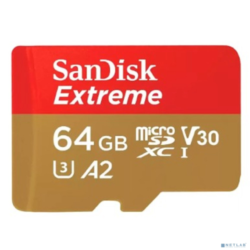Карта памяти MICRO SDHC 64GB UHS-I SDSQXAH-064G-GN6MN SANDISK