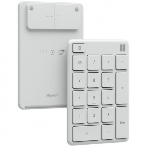 Цифровая клавиатура Microsoft Bluetooth Number pad Monza, Grey (23O-00022) фото 2
