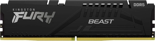 Память DDR5 64GB 5600MHz Kingston KF556C36BBE-64 Fury Beast Black Expo RTL Gaming PC5-44800 CL36 DIMM 288-pin 1.25В single rank с радиатором Ret