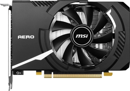 Видеокарта MSI RTX4060 AERO ITX 8G OC GDDR6 128bit 3xDP HDMI 1FAN ITX (RTX 4060 AERO ITX 8G OC)