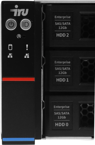 Сервер IRU Rock g2212ag3 2x7643 4x32Gb 9361-8I AST2500 2xGigEth 2x1600W w/o OS (2109203) фото 16