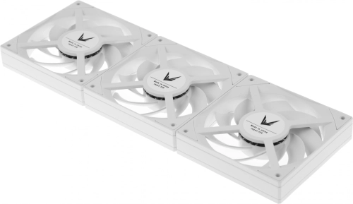 Вентилятор для корпуса Formula Air Bridge Plus ARGB 120х120x25 белый 4-pin 27.2дБ (упак.:3шт) (AIR BRIDGE PLUS WH) Ret фото 10
