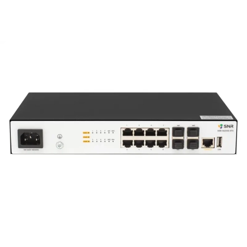 Коммутатор/ Управляемый коммутатор уровня 2+ SNR-S5210G-8TX-UPS