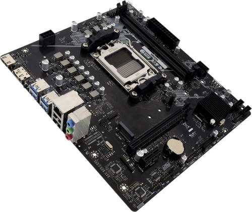 Материнская плата Biostar A620MS SocketAM5 AMD A620 2xDDR5 mATX AC`97 8ch(7.1) GbLAN RAID+HDMI+DP фото 3