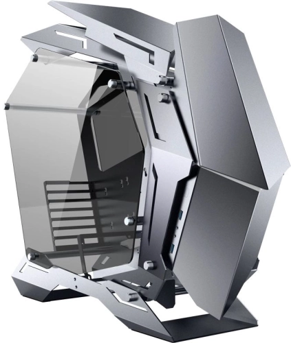 Корпус Jonsbo MOD3 серый без БП mATX 6x120mm 2xUSB3.0 audio bott PSU (MOD3 GRAY)