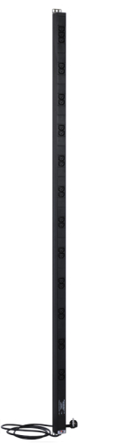 Вертикальный блок розеток Rem-16 с фил. и инд., 25 IEC 60320 C13, 16 А, алюм., 42-48U, шнур 3 м (R-16-25C13-FI-1820-3)