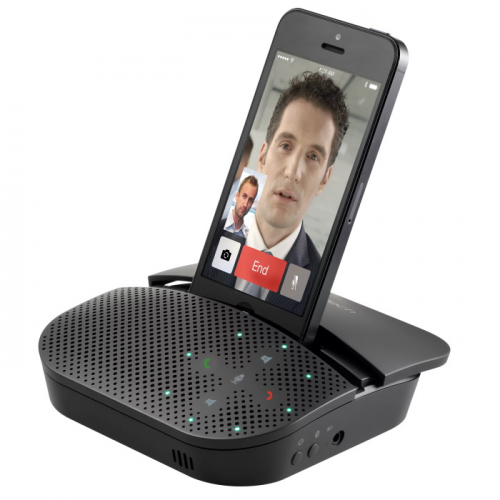 Устройство громкой связи Logitech P710E Mobile Speakerphone, Bluetooth, USB 2.0, Mini jack 3.5 mm, Black (980-000742) фото 3