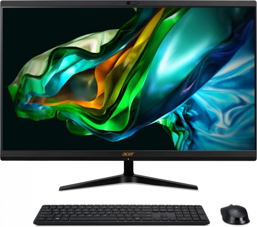 Моноблок Acer Aspire C27-1800 27 FHD i5 1334U 16Gb SSD1Tb CR Win 11 GbitEth WiFi BT 65W клавиатура мышь черный 1920x1080 (DQ.BN4CD.007)