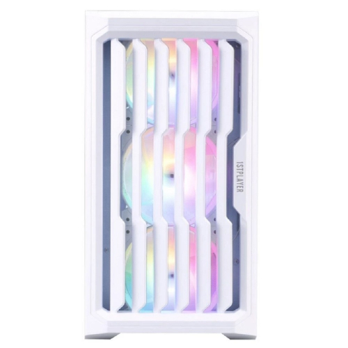 1STPLAYER BULLET HUNTER H2 White / mATX / 4x120mm FRGB fans / H2-WH-4F1-W фото 2