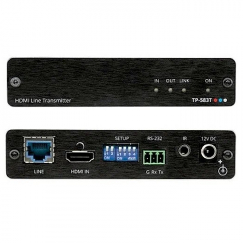 Передатчик Kramer HDMI, RS-232 и ИК по витой паре HDBaseT; до 70 м, поддержка 4К60 4:4:4 [50-80023090] (TP-583T) фото 2
