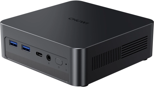 Компьютер Мини Chuwi AuBox X (2171147#MLN) Компьютер Мини Chuwi AuBox X Core Ultra 7 256V (2.2) 16Gb SSD1Tb ARC 140V Windows 11 Pro 2.5xGbitEth WiFi BT 100W серый (2171147) (2171147#MLN)