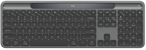 Клавиатура Logitech K980 графитовый беспроводная BT slim (920-013768)