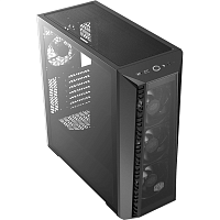 Cooler Master MasterBox 520 Mesh Blackout Edition U3.0x1,U3.1x1,sickle flow PWM fanx3,rear fanx1,Mesh front panel (MB520-KGNN-SNO)