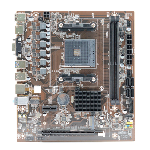 AFOX Motherboard AMD® X470, AMD Socket AM4, Dual Channel DDR4, Micro-ATX (22 x 20 cm) X470D4-MA-V2