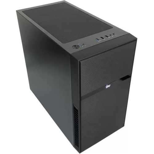 Компьютер IRU Опал 513 MT Core i3-10105 (3.7) 16Gb SSD256Gb DOS GbitEth 400W черный (RUS) (2006281) фото 2