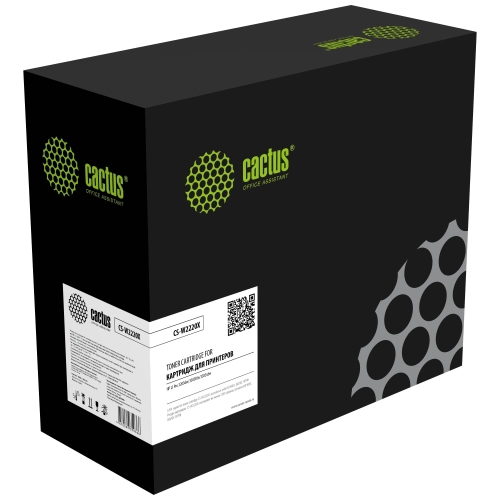 Картридж лазерный Cactus CS-W2220X 222X черный (3200стр.) для HP LJ Pro 3203dw/3303fdn/3303sdw с чипом