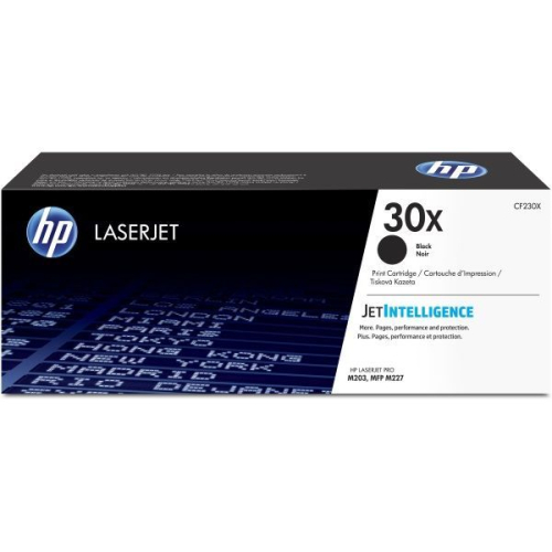 Картридж HP 30X, черный / 3500 страниц (CF230X)