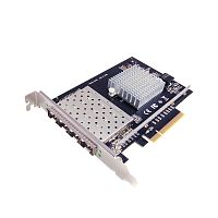 Сетевая карта/ 10G Quad Port SFP+ PCIe Ethernet Adapter with Intel XL710-BM1 Chipset (N-460)