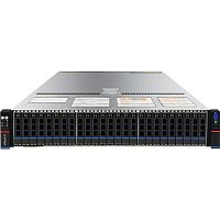 Серверная платформа/ Gooxi SL201-D24R-NV-G4 2u 24bay server with NVME bp,based on rapid sapphire, cooler 350W 2xPCIe 5.0x16; 4xPCIe 4.0x8 2x 2.5" rear SAS/ SATA 2x 2.5" rear NVMe 1300W 1+1 EU power cab (0.95.002.1001)