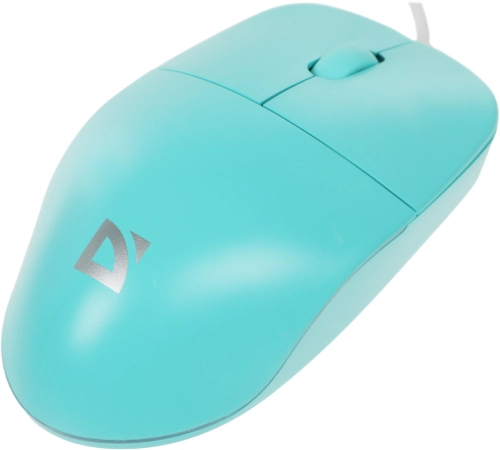 Мышь проводная AZORA MB-241 голубая 52243 DEFENDER фото 2