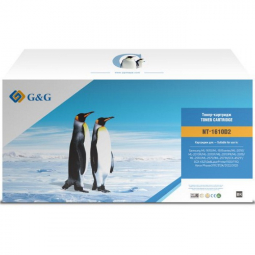 Картридж лазерный G&G NT-1610D2 черный 3000 страниц для Samsung ML-1610/1615/2010/2015/2510/2570;SCX-4521F/4321