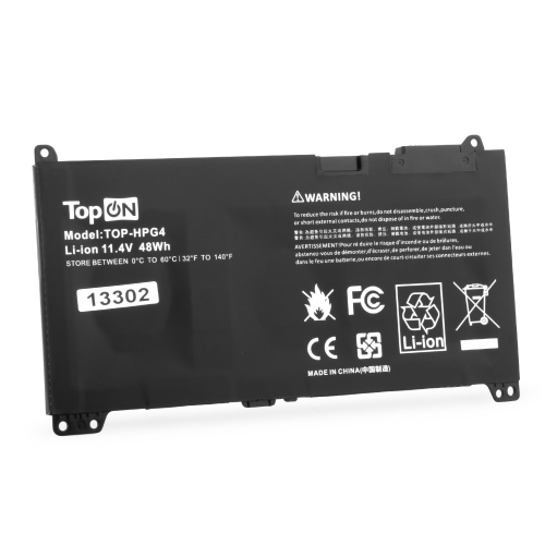 Аккумулятор для ноутбука HP G4 440 11.4V 4200mAh PN: RR03XL (TOP-HPG4)