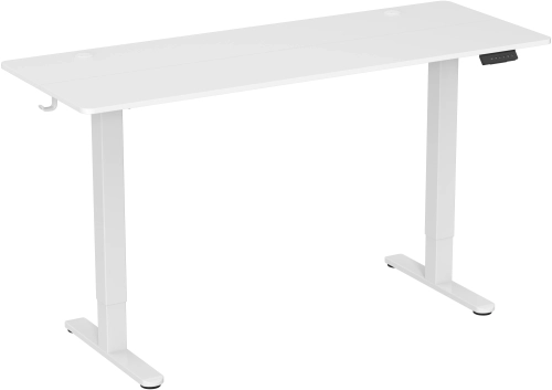 Стол для компьютера Cactus CS-EDL-WWT электропривод столешница ДСП белый каркас белый 160x72x60см