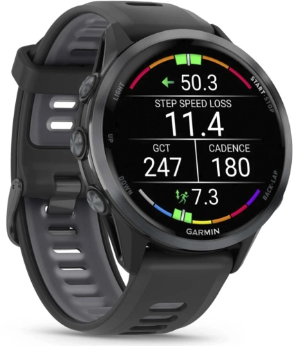 Смарт-часы Garmin Forerunner 970 47мм 1.4 AMOLED корп.черный рем.черный (010-02969-10) фото 3
