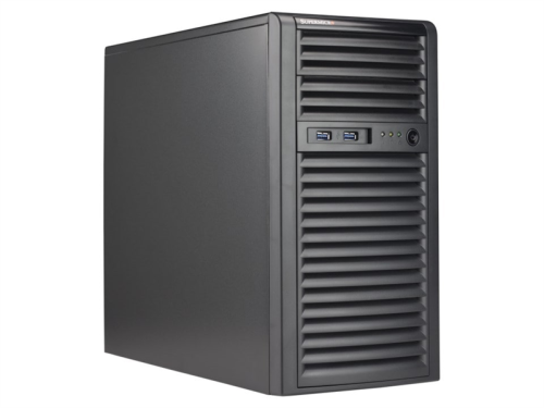 Supermicro UP Workstation mini-tower 530T-I / 1xE-2314/ 1x16Gb/ 1x 2TB HDD/ 1x400W (SYS-530T-I.)