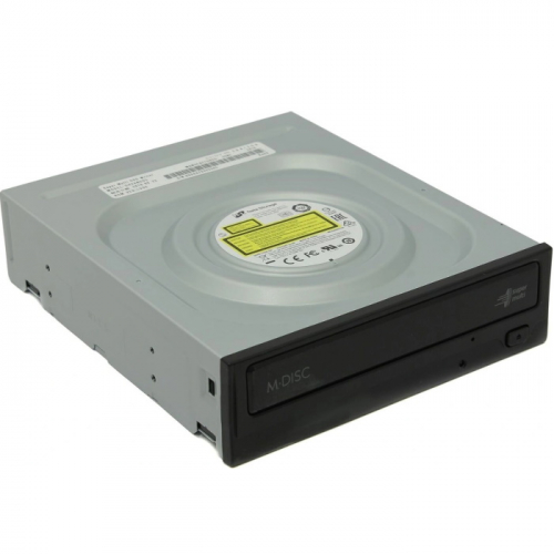 Оптический привод DVD-RW LG DL SATA15pin 24x M-DISC Black Bulk (GH24NSD5.ARAA10B) фото 2