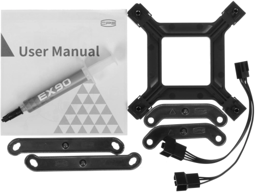 Устройство охлаждения(кулер) PcCooler RT620Pro TC ARGB Soc-AM5/AM4/1151/1200/2066/1700 черный 4-pin 34.9dB Al+Cu 265W Ret (RT620PROTC-BKAWYX-GL) фото 7