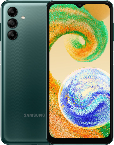 Смартфон Samsung SM-A047F Galaxy A04s 64Gb 4Gb зеленый моноблок 3G 4G 6.5