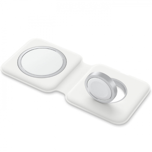 Двойное зарядное устройство Apple MagSafe для iPhone, Apple Watch and AirPods (MHXF3ZE/A) фото 4