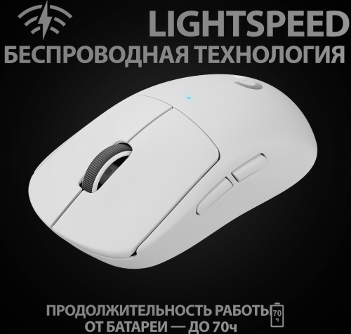 Мышь игровая беспроводная Logitech PRO X SUPERLIGHT (910-005946) фото 3