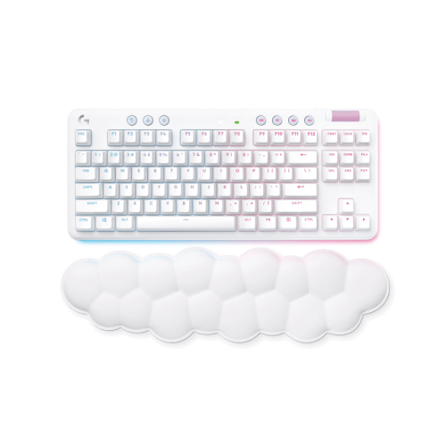 Logitech Gaming Keyboard G715 TKL LIGHTSPEED RGB OFF WHITE (920-010464)