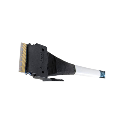 Набор интерфейсных кабелей/ 2U SlimSAS Cable x24 Mid-plane to HSBP Kit (1) 110 mm cable, connects Midplane card x8 SlimSAS connector to HSBP x8 SlimSAS connector. One cable per connection (CYPCBLSLMIDPOUT)