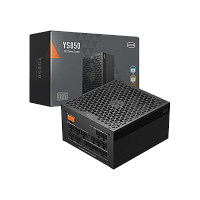 Блок питания ПК/ PCCooler, 850W 80+ Gold (ATX, 3.1, , Full modular, 1x24(20+4)pin 610mm, 2xCPU 8(4+4)pin 700mm, 2xPCIe*2 8(6+2)pin 750mm, 1x12V(2x6) 12+4pin 500mm, 2xSATA*3+MOLEX4pin*1 450+120+120+150mm , Active, 135x135mm, (P5-YS850-G1F)