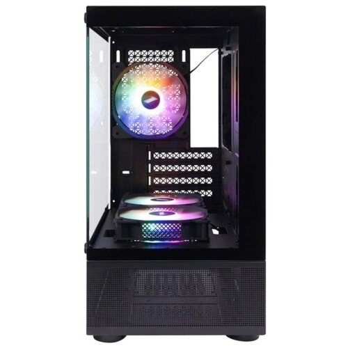 1STPLAYER MIKU Mi2-A Black / mATX / 3x120mm LED fans / Mi2-A-BK-2F1R-1F1 фото 2