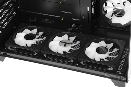 Корпус Formula Crystal Z9ML Floe черный без БП mATX 4x120mm 2xUSB3.0 audio bott PSU (CRYSTAL Z9MLFLOE) фото 12