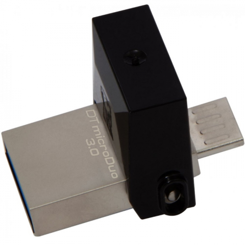Флеш накопитель 64GB Kingston DataTraveler microDUO, USB 3.0, OTG (DTDUO3/64GB) фото 2