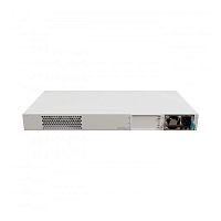 CRS320-8P-8B-4S+RM Cloud Router Switch with dual-core 800 MHz CPU, 256 MB RAM, 98DX226S switch chip, 17 x Gigabit Eth ports (8 x 802.3af/ at, 8 x 802.3bt PoE-out), 4 x 10G SFP+ ports, RouterOS L5, 1U r