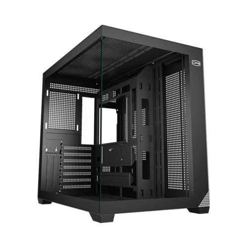 Корпус без блока питания/ Case PCCooler C3T700 BK, Midi-Tower, TG, no fans, 1xUSB-A 3.0 + 1xUSB-A 2.0 + 1xUSB-C, ATX, mATX, mITX Black
