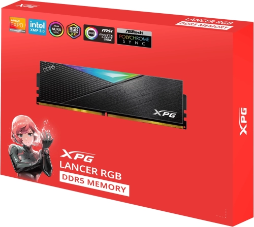 Модуль памяти DIMM 64GB DDR5-6000 K2 AX5U6000C3032G-DCLARBK AD фото 2