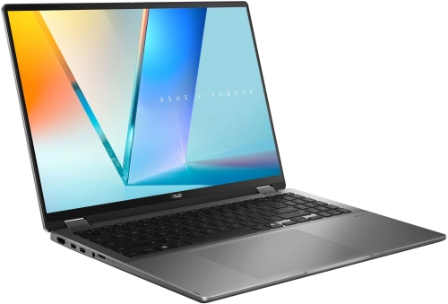 Ноутбук Asus Vivobook 16 Flip TP3607AA-SI086W Core Ultra 7 355 32Gb SSD1Tb Intel Graphics 16 OLED Touch WUXGA (1920x1200) Windows 11 grey WiFi BT Cam (90NB17B1-M005K0) фото 3