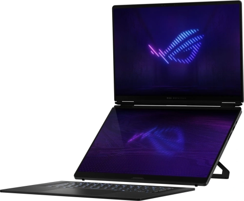 Ноутбук Asus ROG Zephyrus Duo 16 GX651AX-SR117W Core Ultra 9 386H 64Gb SSD1Tb NVIDIA GeForce RTX 5090 24Gb 16 OLED Touch 3K (2880x1800) Windows 11 Home dk.grey WiFi BT Cam Bag (90NR0NT2-M00520) фото 4