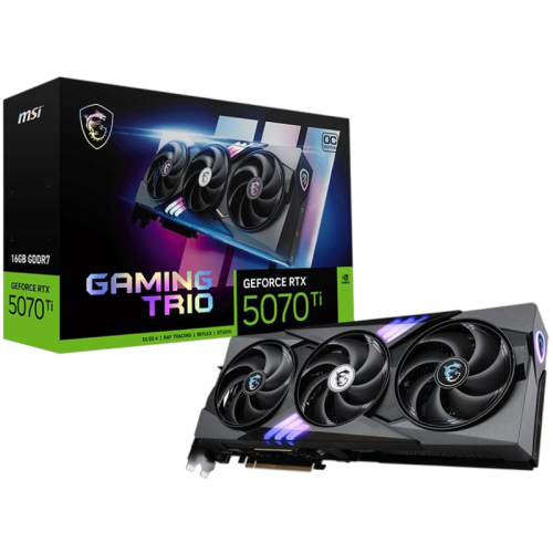 Видеокарта/ GeForce RTX 5070 Ti 16G GAMING TRIO OC PLUS