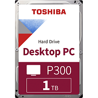 Toshiba Desktop P300 3.5" HDD SATA-III 1Tb, 7200rpm, 64MB buffer, 1 year (HDWD110UZSVA)