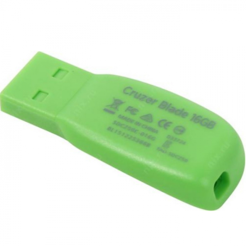 Флеш накопитель 16GB SanDisk Cruzer Blade USB 2.0 (SDCZ50C-016G-B35GE) фото 2