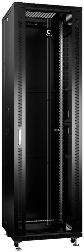 Cabeus SH-05C-42U60/100-BK Шкаф монтажный телекоммуникационный 19 напольный для серверного оборудования 42U Cabeus SH-05C-42U60/100-BK